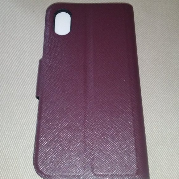 Kate Spade New York plum saffiano leather cell phone case NWOT - Picture 4 of 4